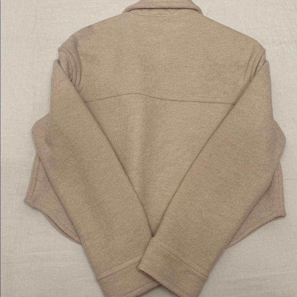 Aritzia Cropped Cream Ganna Jacket - Picture 4 of 4